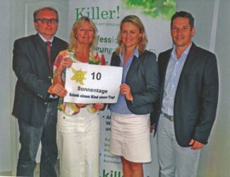 Killer Sponsoring Übergabe - Schenk einem Kind einen Tag